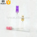 Alta qualidade de vidro tabular spray de amostra 10 ml 2 ml de vidro frasco para perfume